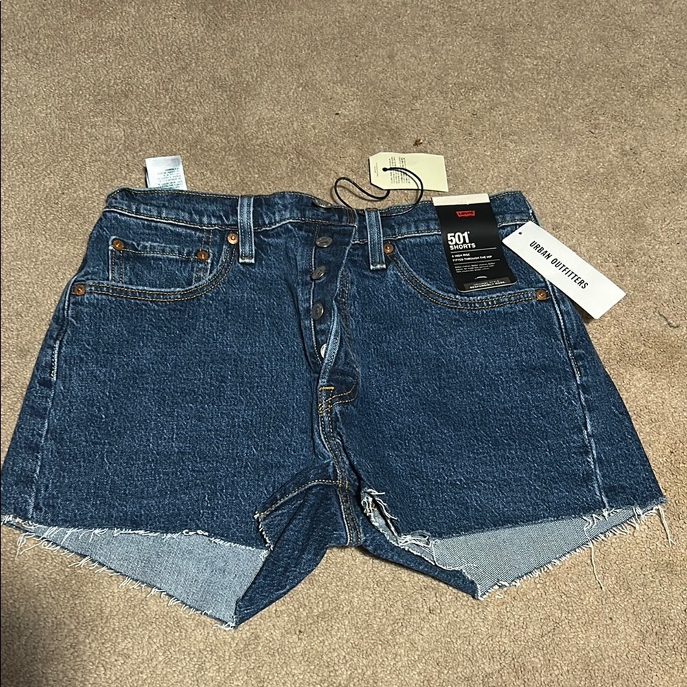Levi's Blue Jean Shorts